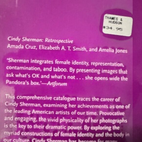 Cindy Sherman Retrospective MOCA Art Book 1997 - Picture 9 of 16